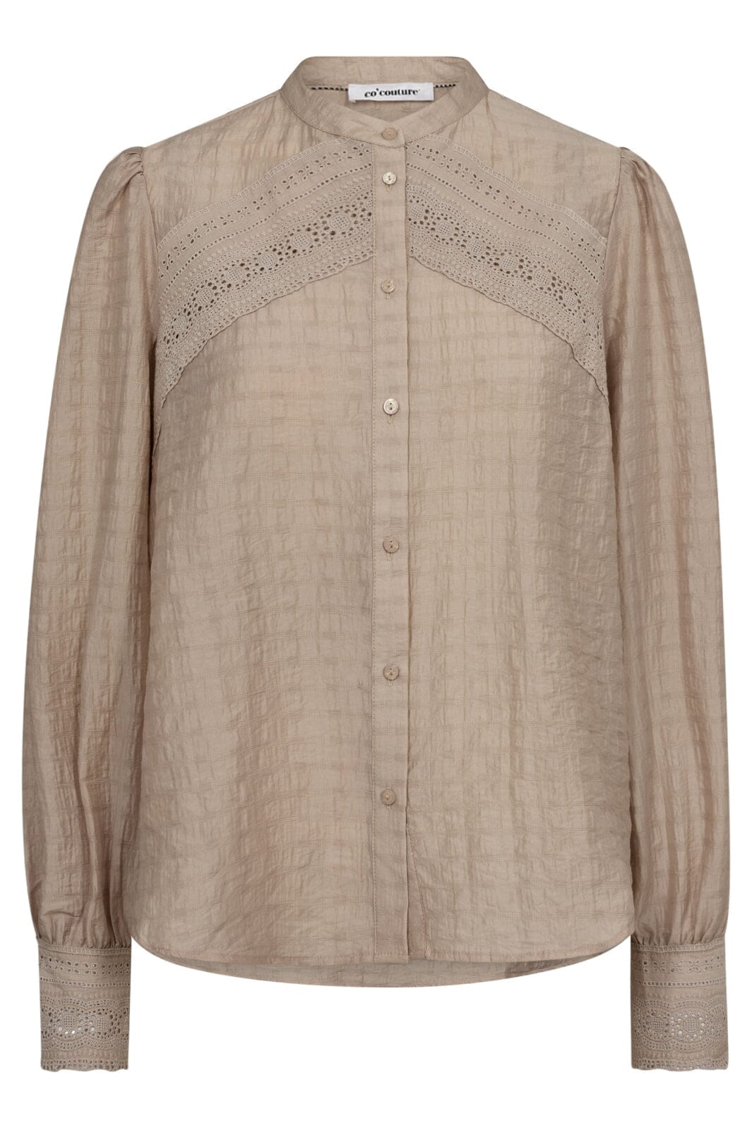 Forudbestilling - Co´couture - Barretcc Anglaise Shirt 35721 - 529 Feather Skjorter 