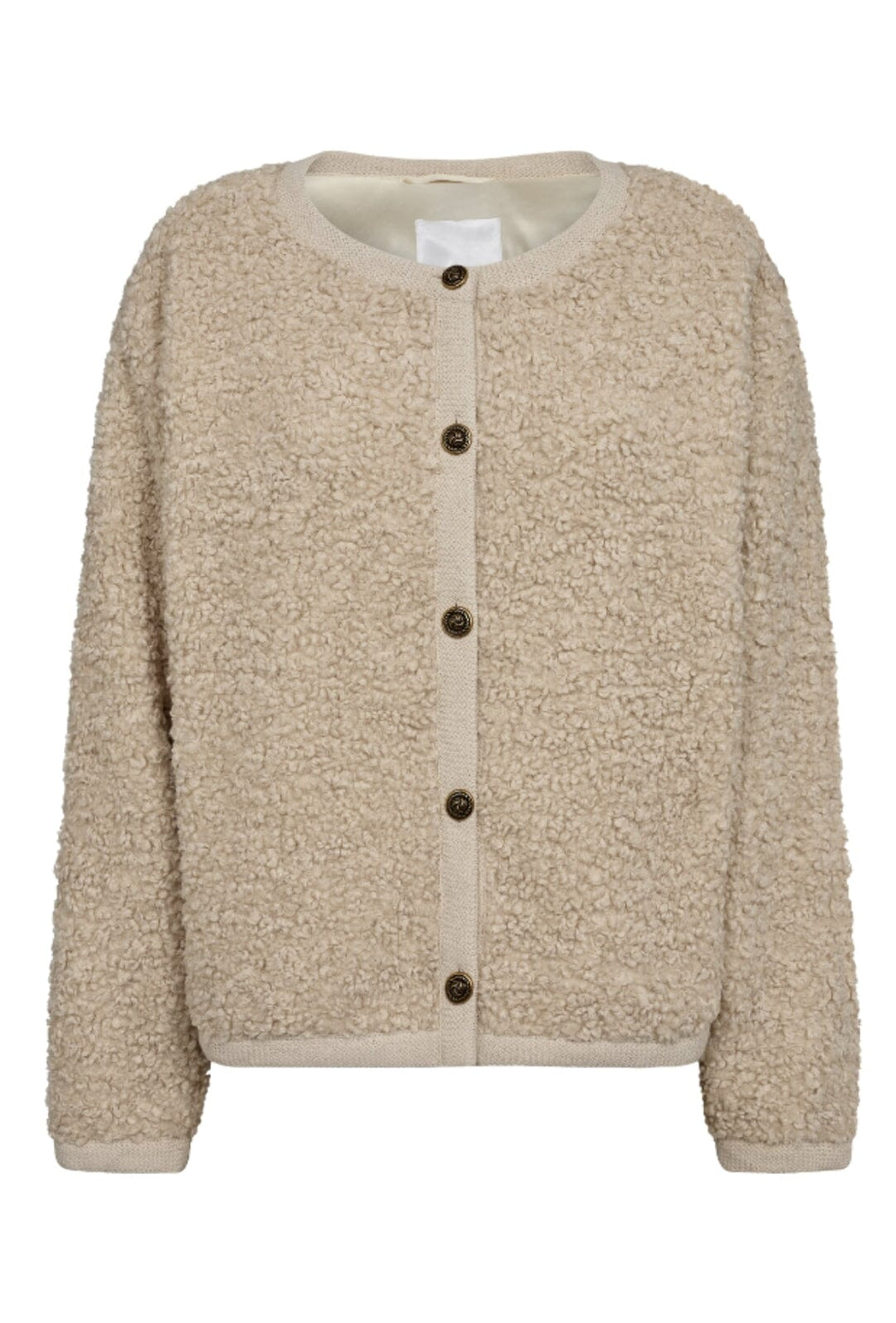 Forudbestilling - Co´couture - Newcc Timmy Teddy Jacket 30206 - 199 Bone Jakker 