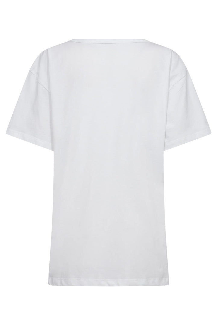 Forudbestilling - Co´couture - Outlinecc Oversize Tee 33052 - 4000 White T-shirts 