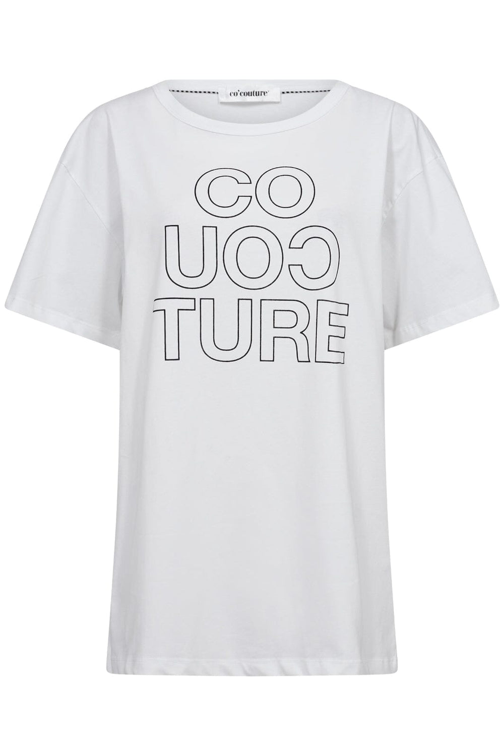 Forudbestilling - Co´couture - Outlinecc Oversize Tee 33052 - 4000 White T-shirts 