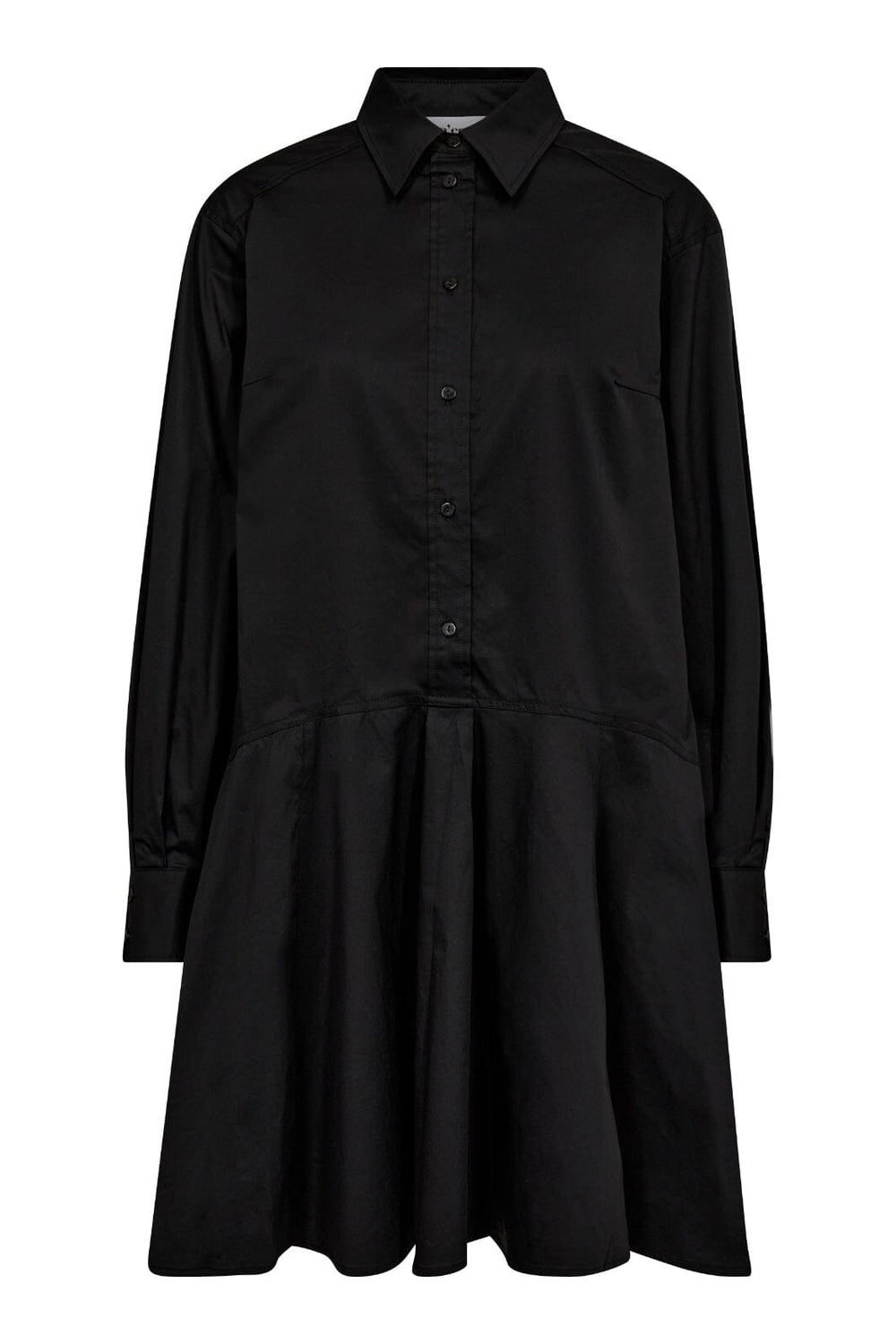 Forudbestilling - Co´couture - Poppycc Shirt Dress 36429 - 96 Black Kjoler 