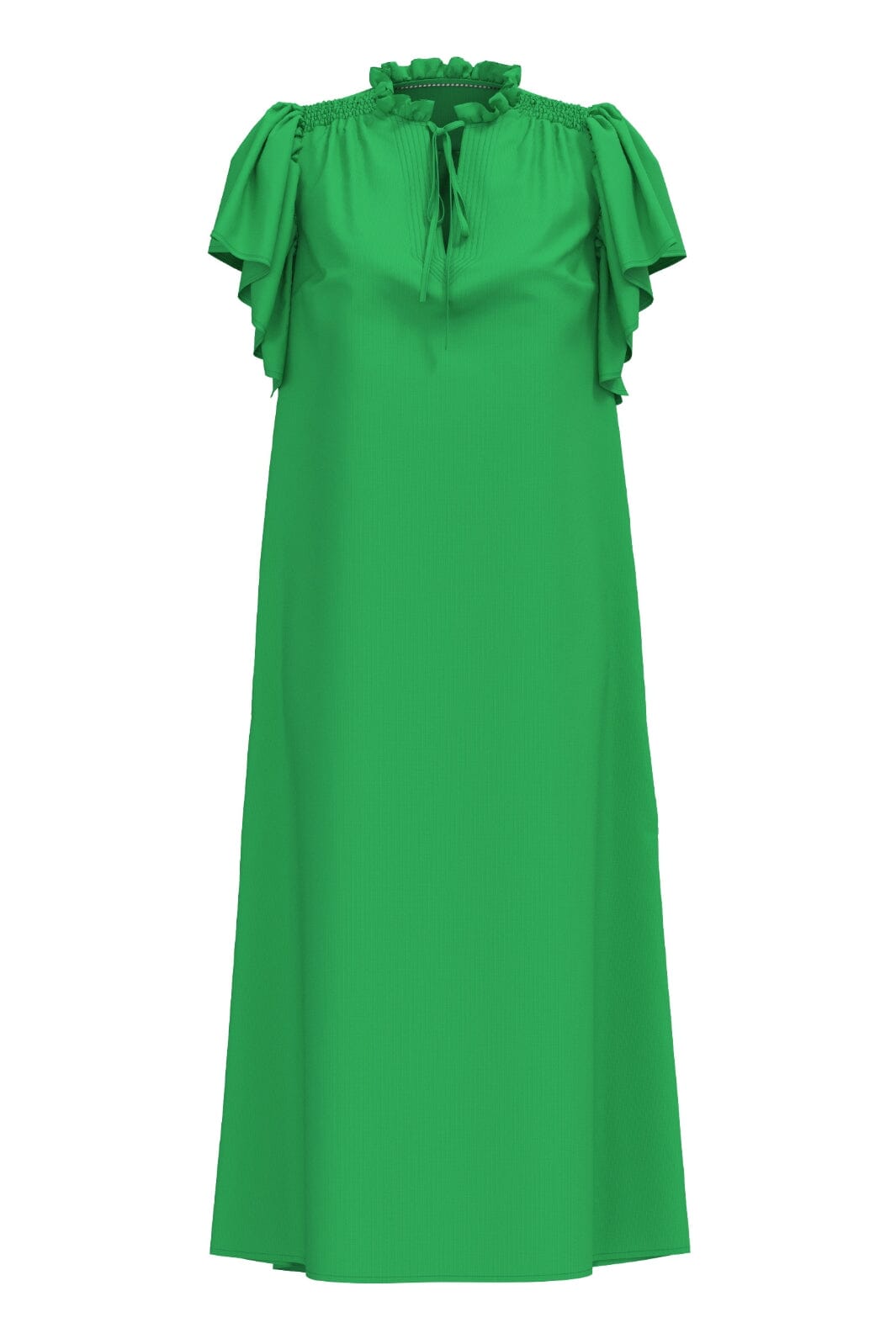 Forudbestilling - Co´couture - Sunrisecc Ss Frill Dress 36422 - 34 Green Kjoler 