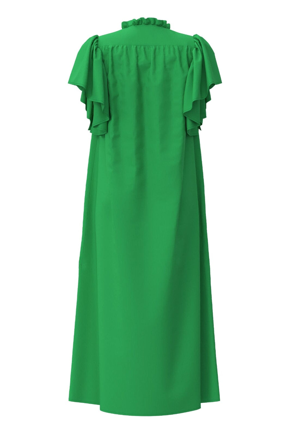 Forudbestilling - Co´couture - Sunrisecc Ss Frill Dress 36422 - 34 Green Kjoler 