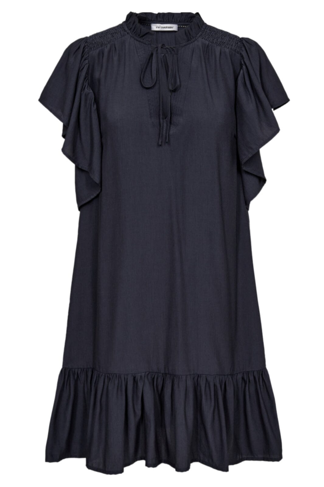 Forudbestilling - Co´couture - Toracc Frill Dress 36315 - 61 Ink Kjoler 