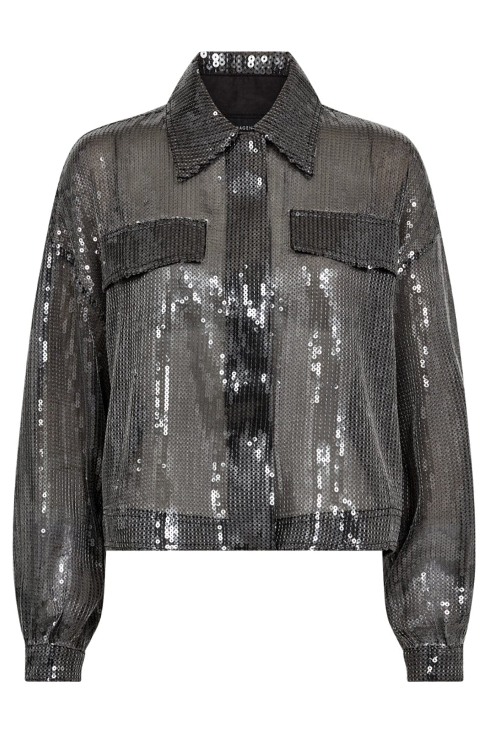 Forudbestilling - Copenhagen Muse - Cmtrucker-Jacket 205293 - Silver Jakker 