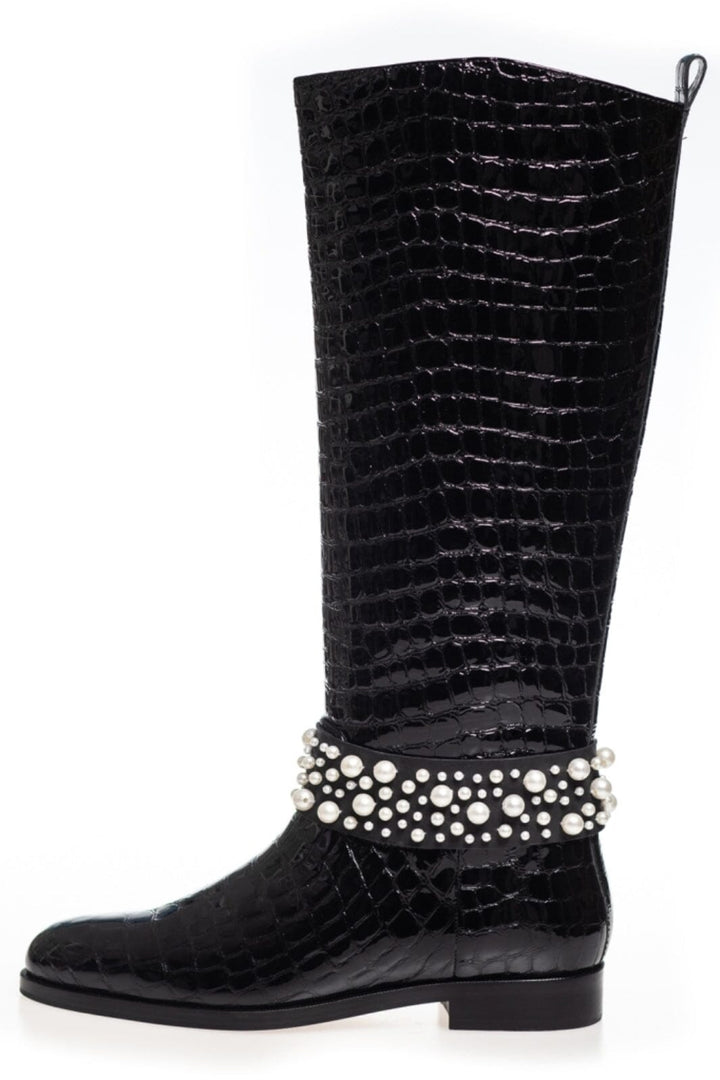 Forudbestilling - Copenhagen Shoes By Josefine Valentin - Lady Boot - Black Støvler 