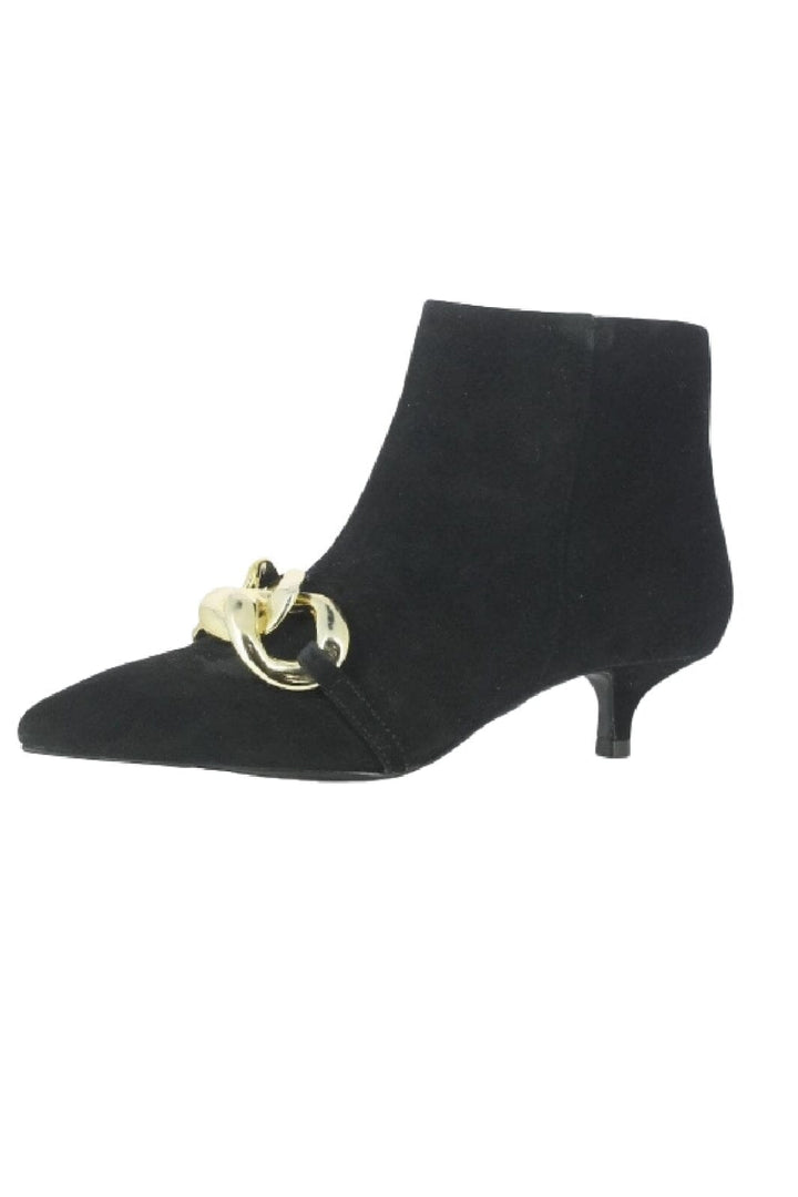 Forudbestilling - Copenhagen Shoes - Love Me Suede - Black Støvletter 