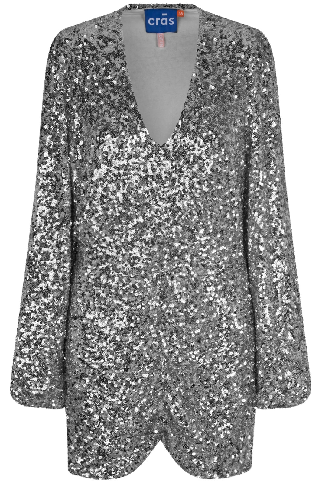 Forudbestilling - Cras - Jadacras Dress - Silver (Oktober) Kjoler 