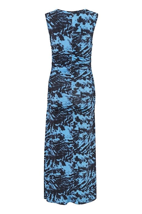 Forudbestilling - Gestuz - BliaGZ P long dress - Blue structure Kjoler 