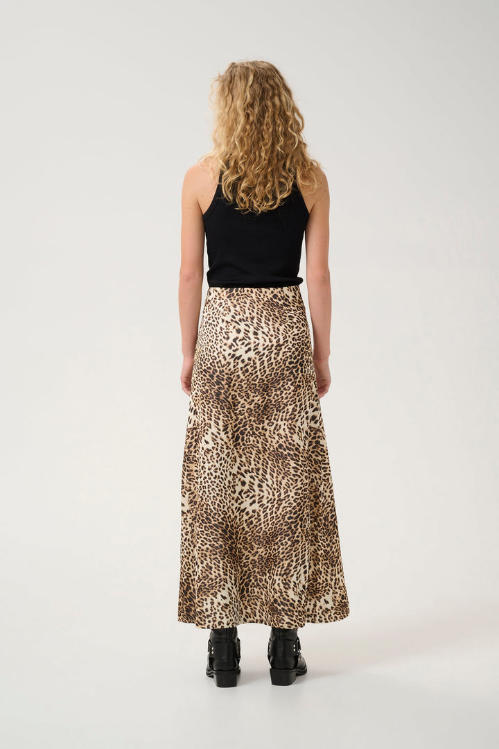 Forudbestilling - Gestuz - Gzleelo P Skirt - 107188 Light Leopard Nederdele 