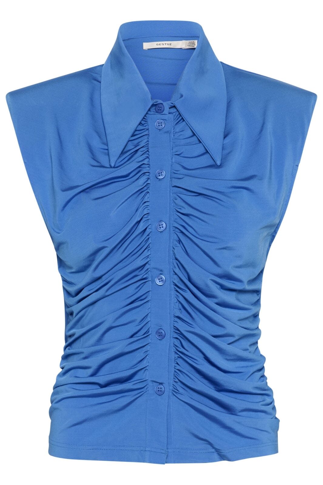 Gestuz - Gztaila Sl Shirt 10910126 - 184043 - Palace Blue