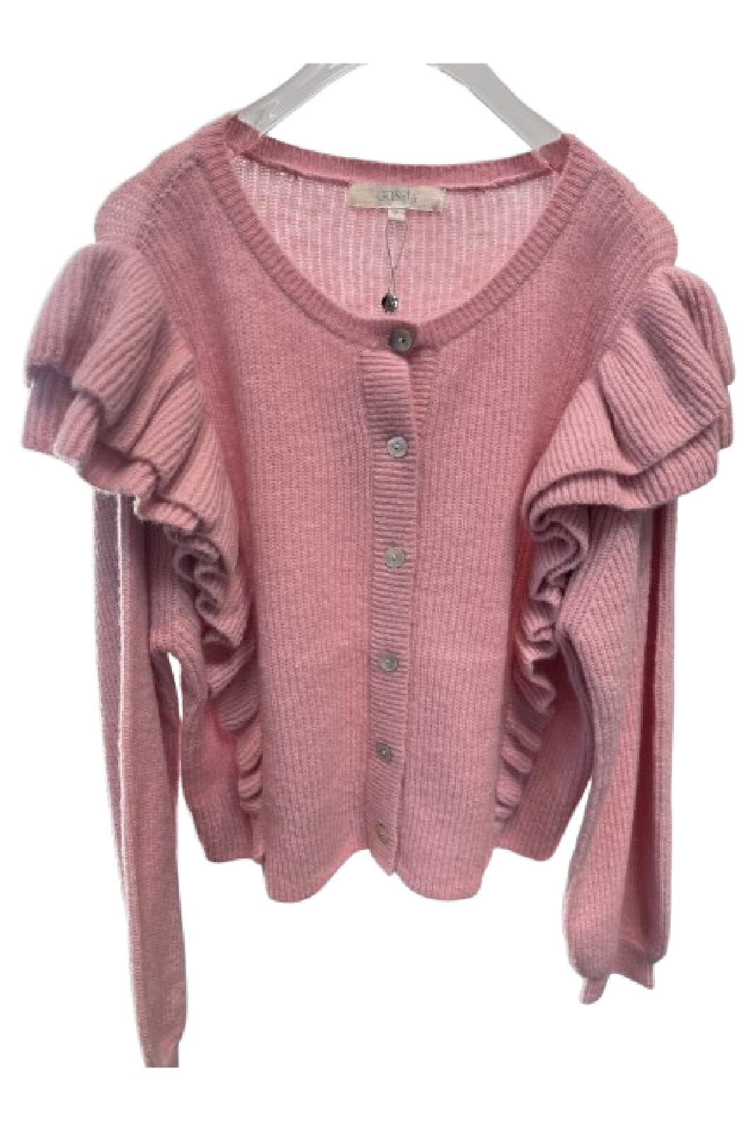 Forudbestilling - Gossia - Annsofigo Cardigan - Soft Rose Cardigans 