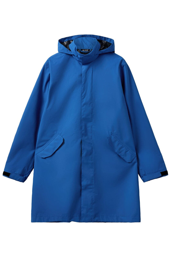 H2O - Rømø Logo Lw Rain Long Jacket 100982 - 2610 - Blue