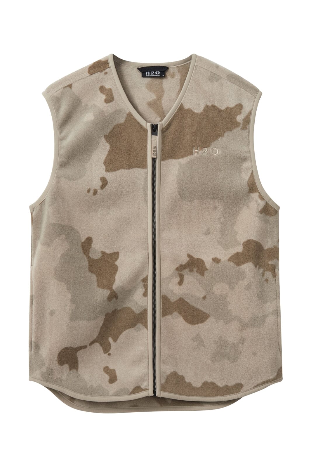 Forudbestilling - H2O - Sejerø Fleece Vest - 3554 Oak Camou Veste 