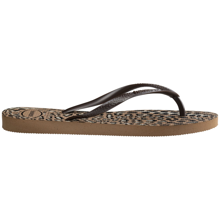 Forudbestilling - Havaianas - Slim Animals - Rose Gold/Cafe Badesandaler 