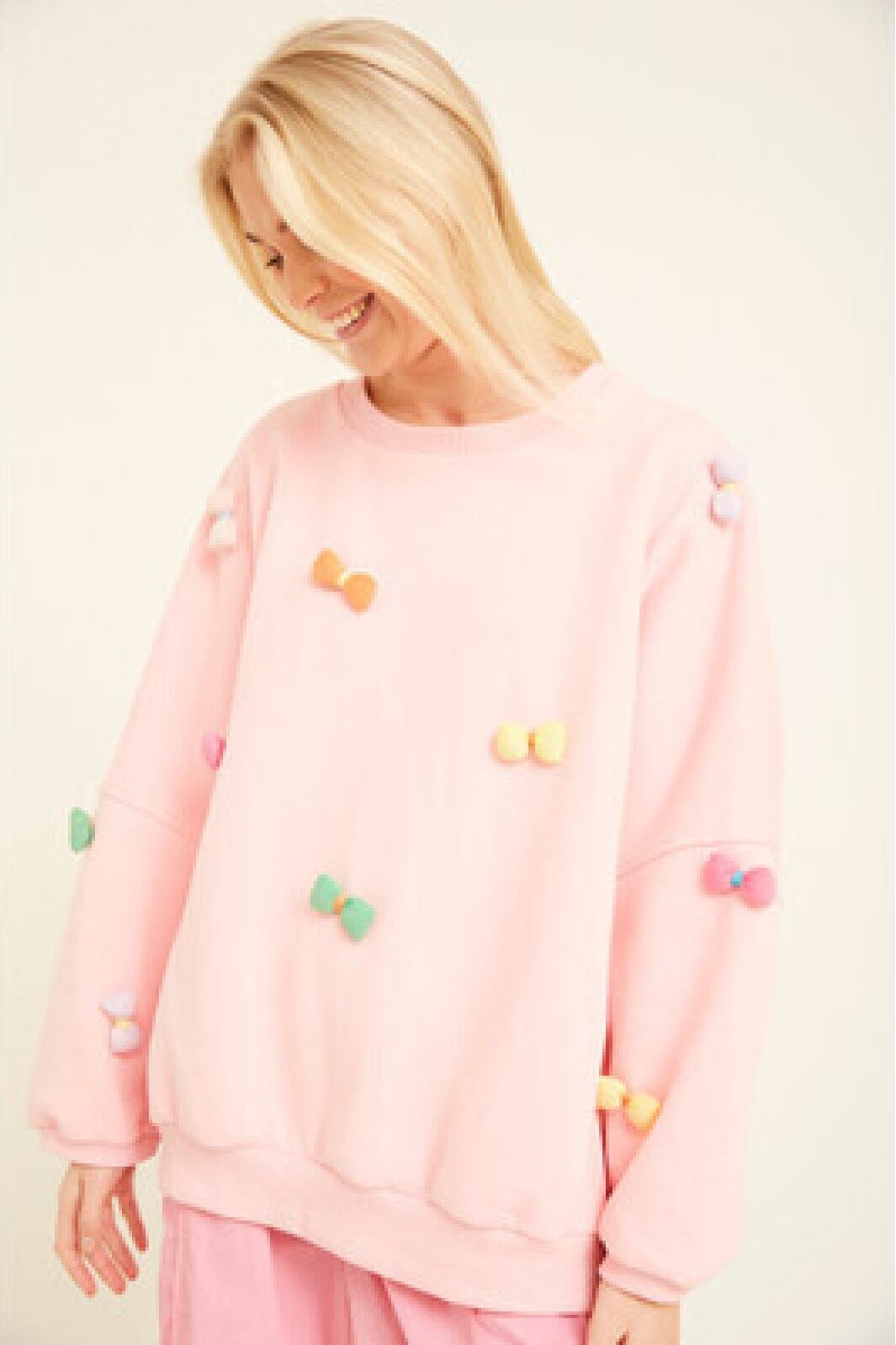 Forudbestilling - Hunkøn - Aviaya Sweatshirt - Light Pink Sweatshirts 