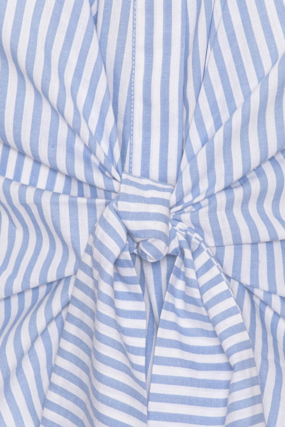 Forudbestilling - Karmamia - Lee Shirt - Sky Stripe Cotton - (Februar) Skjorter 