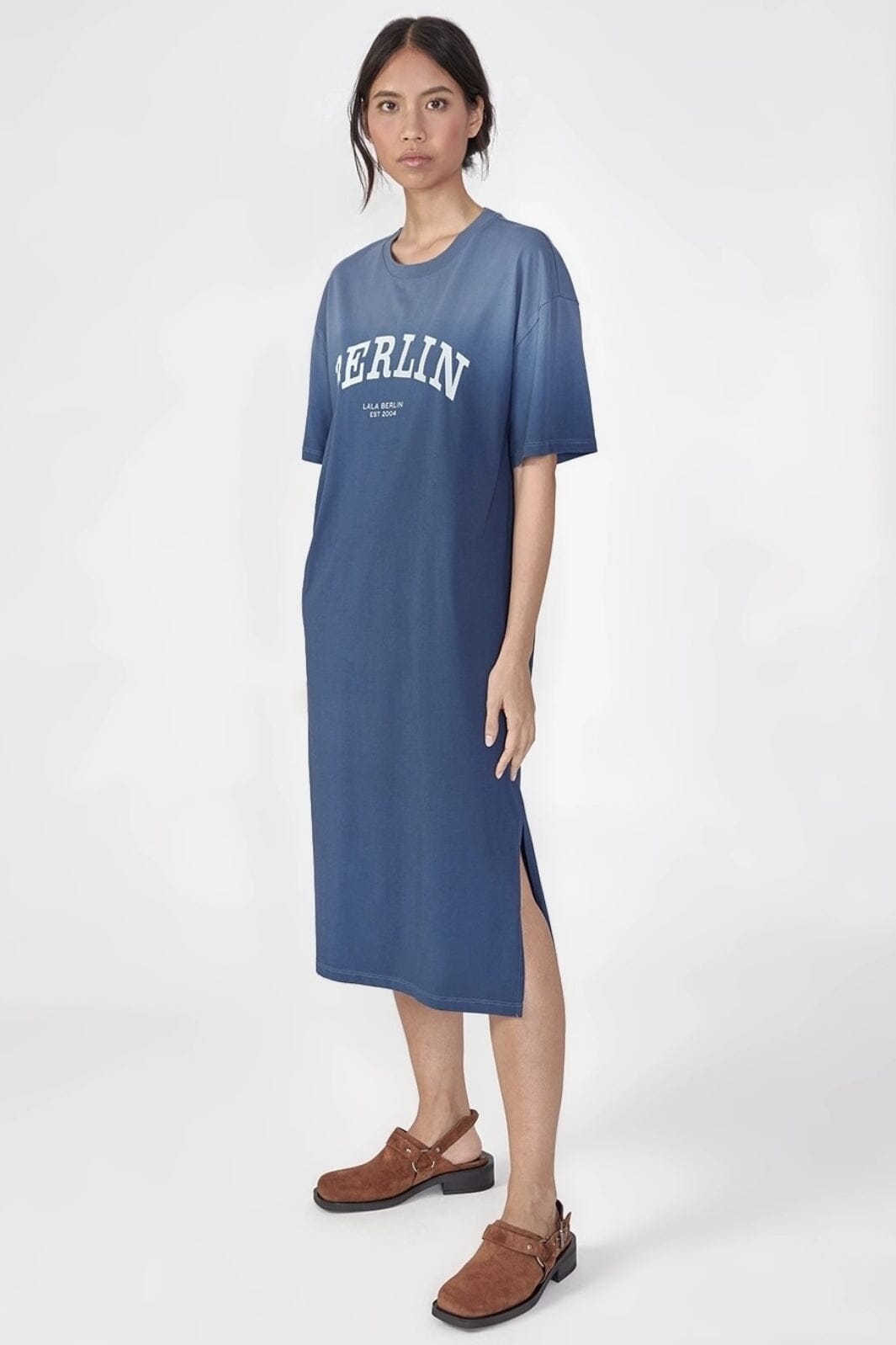 Lala Berlin - Dress Dan 10009823 - Washed Blue