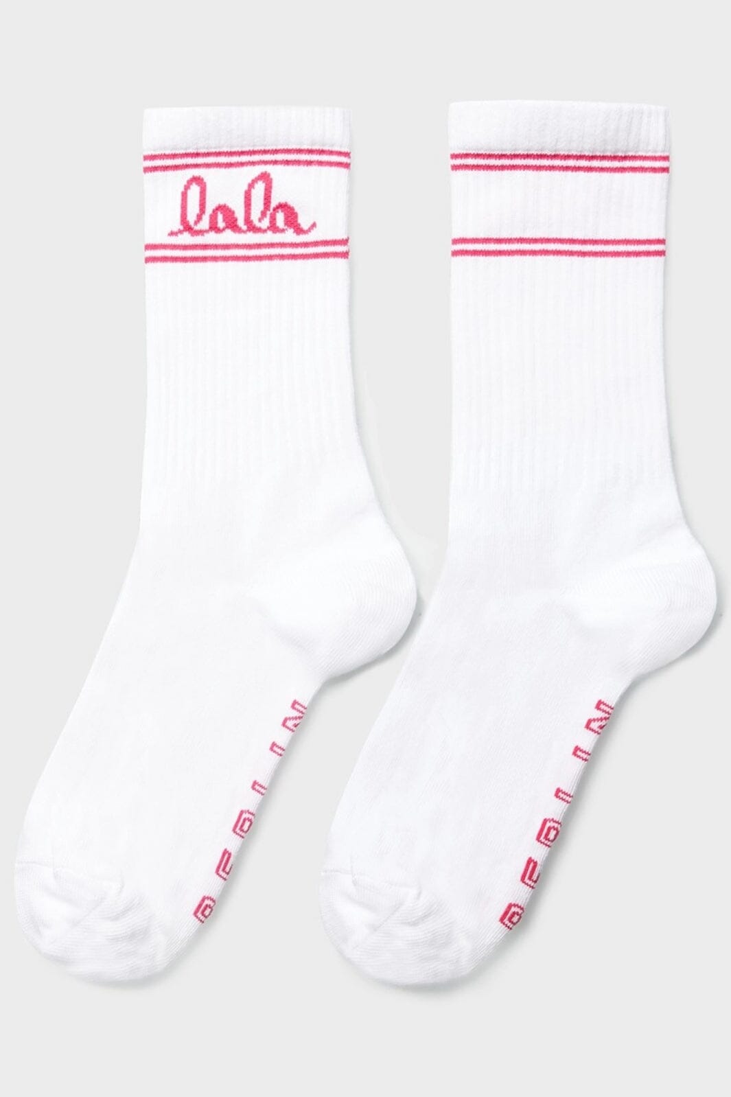 Lala Berlin - Socks Sam 10010001 - White/Pink