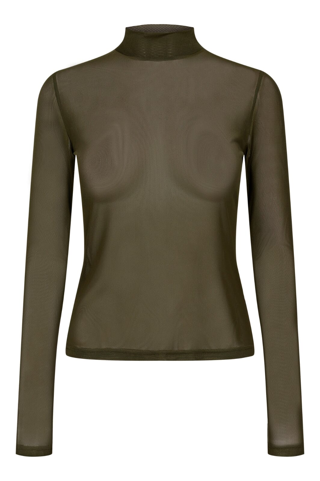 Forudbestilling - Liberte - Mesh-Ls-Slimfit-Top - Army Bluser 