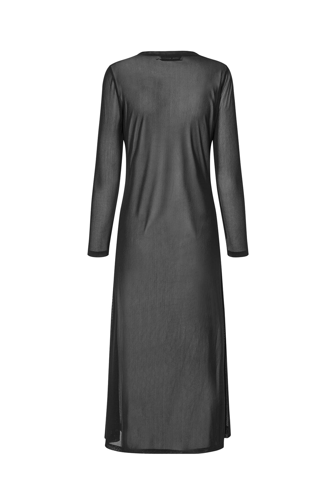 Forudbestilling - Lollys Laundry - Loganll Maxi Dress Ls - 99 Black Kjoler 