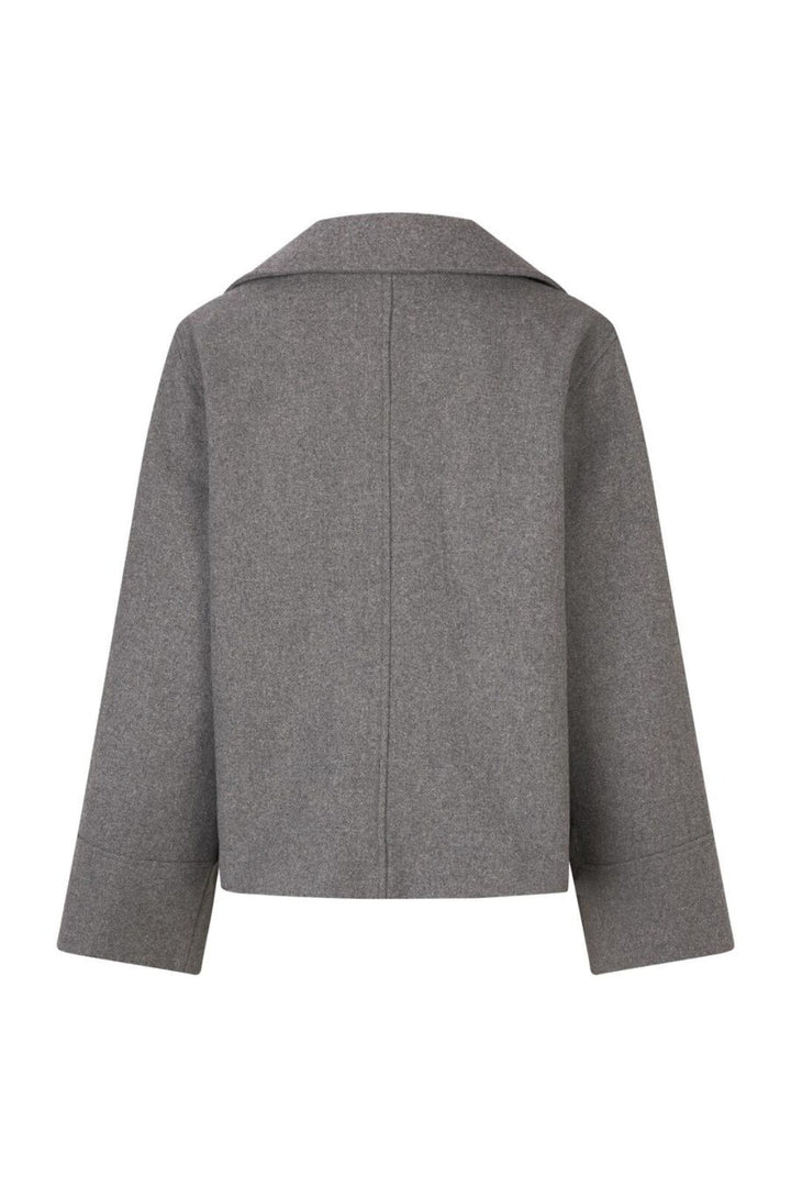 Forudbestilling - Modström - Jannamd Jacket - 7088 Dark Grey Melange Jakker 