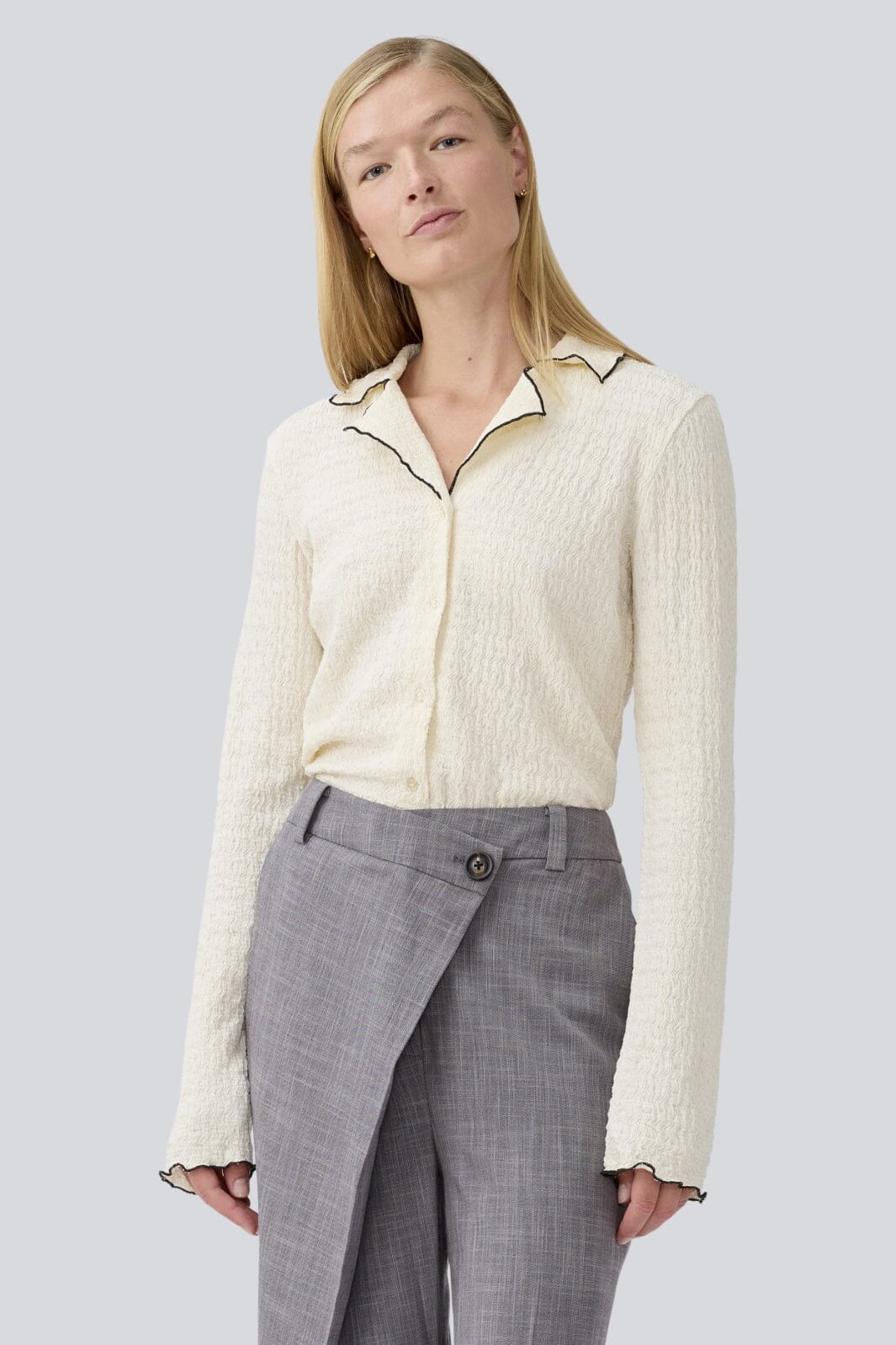 Modström - Mesimd Shirt 58283 - 4 - Soft White