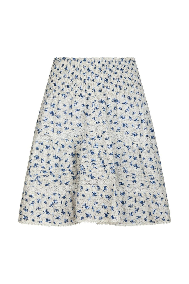 Neo Noir - Alett Dot Flower Skirt 165350 - 140 - Blue