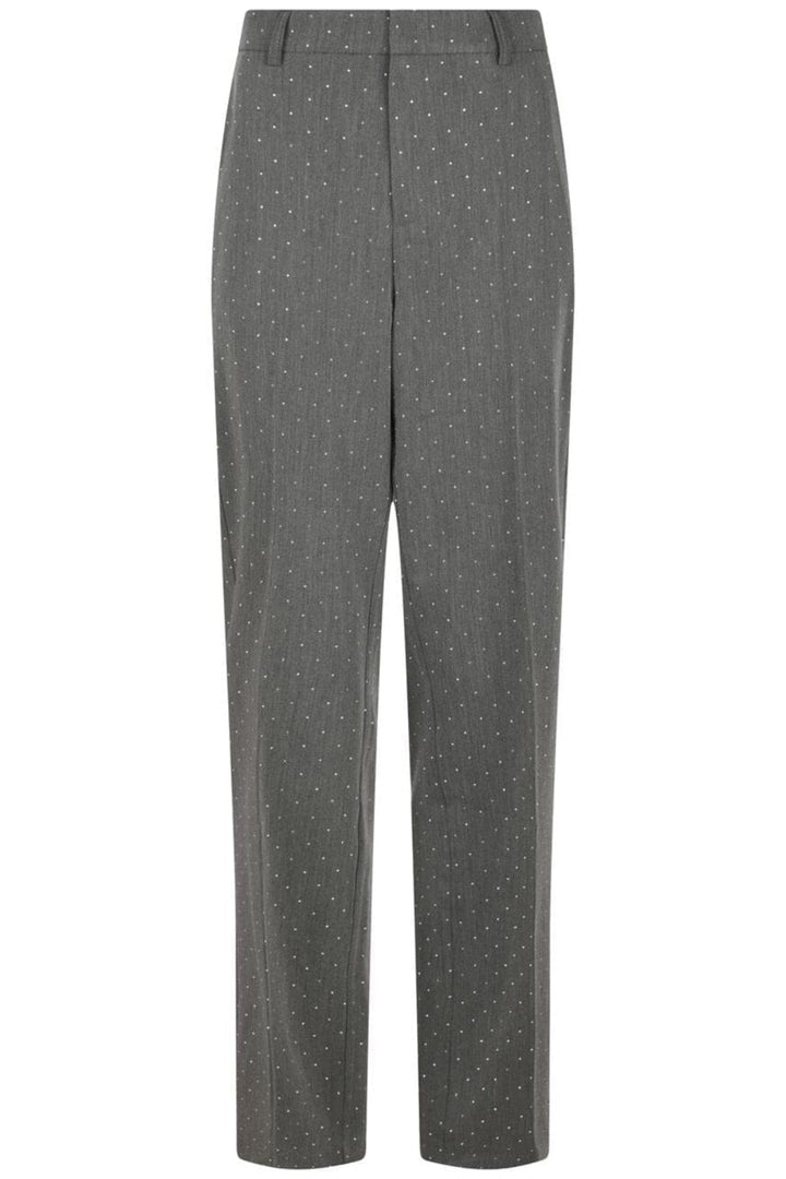 Forudbestilling - Neo Noir - Alice Bedazzled Pants 164477 - Grey Bukser 