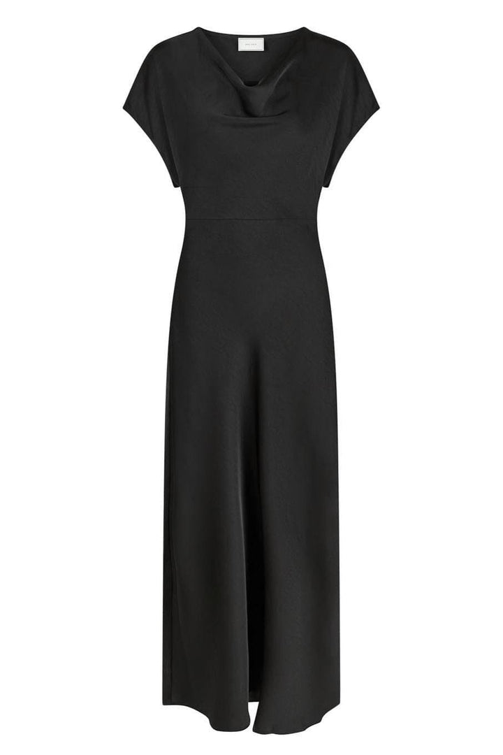 Neo Noir - Andrea Heavy Sateen Dress - Black