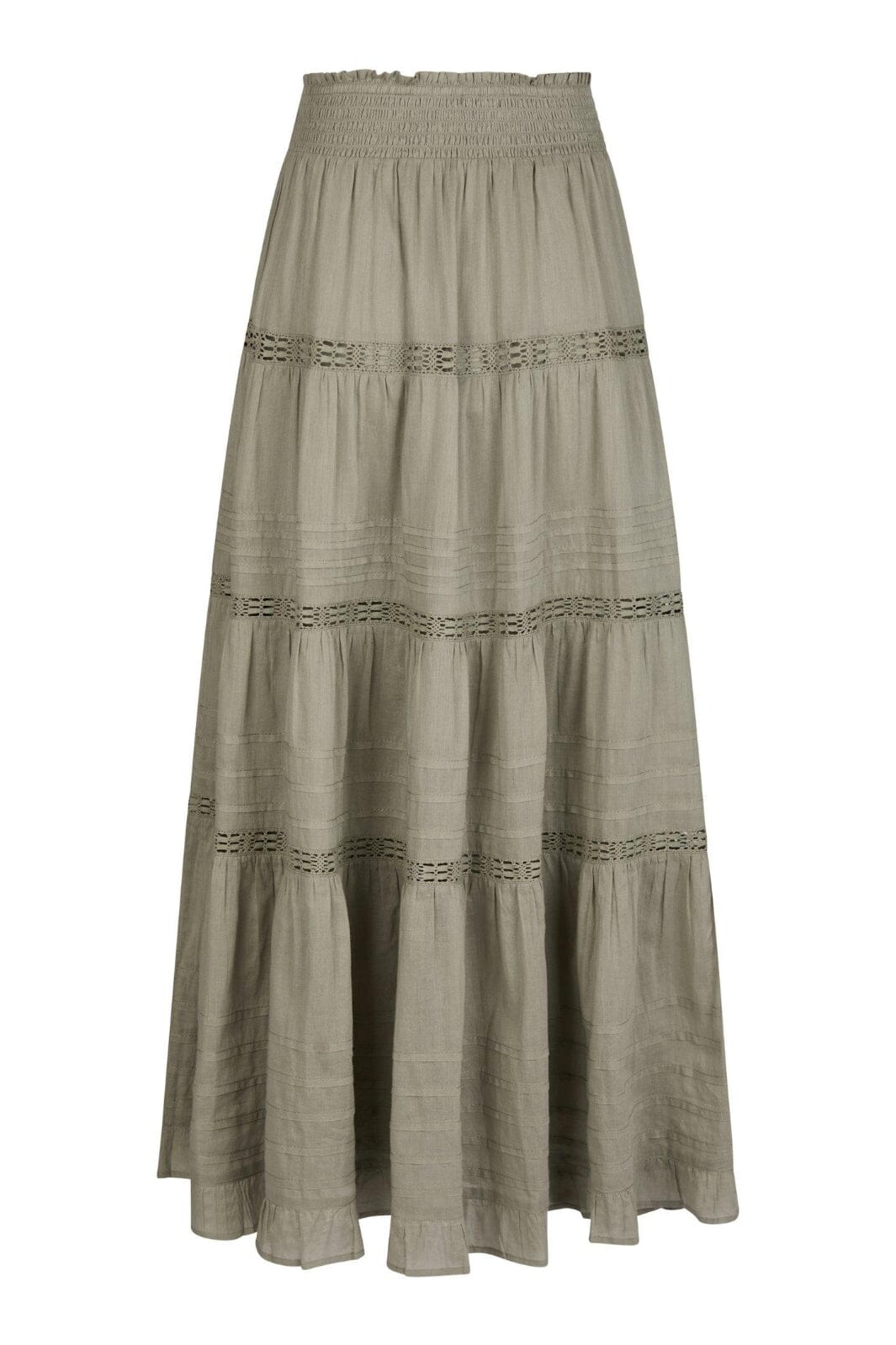 Neo Noir - Felicia S Voile Skirt 161872 - 627 - Smoke Green