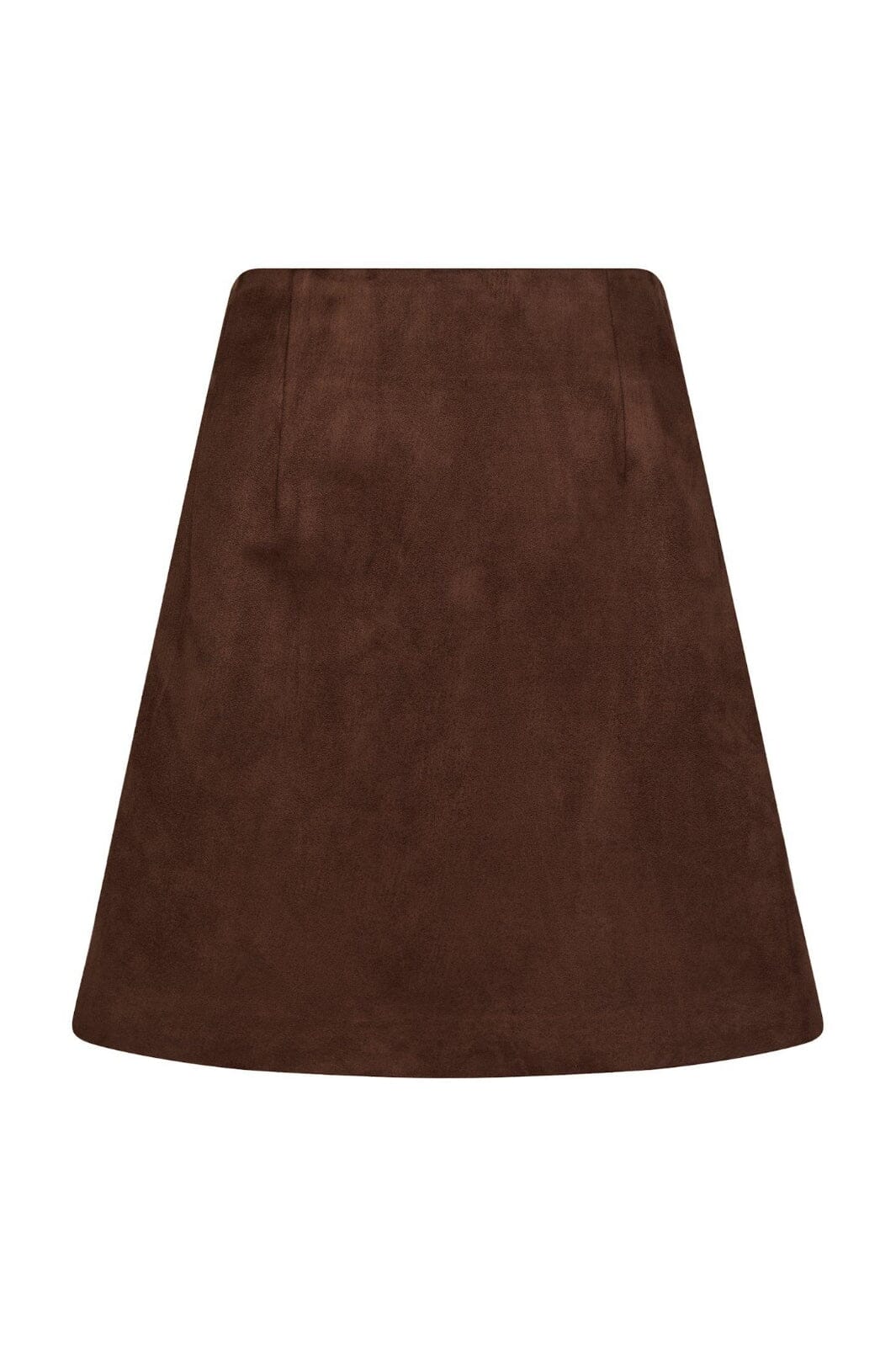 Neo Noir - Hemie Imitated Suede Skirt 165112 - 210 - Brown