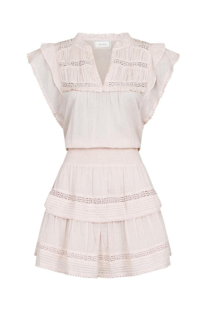 Forudbestilling - Neo Noir - Jarmy S Voile Dress - Light Pink Kjoler 