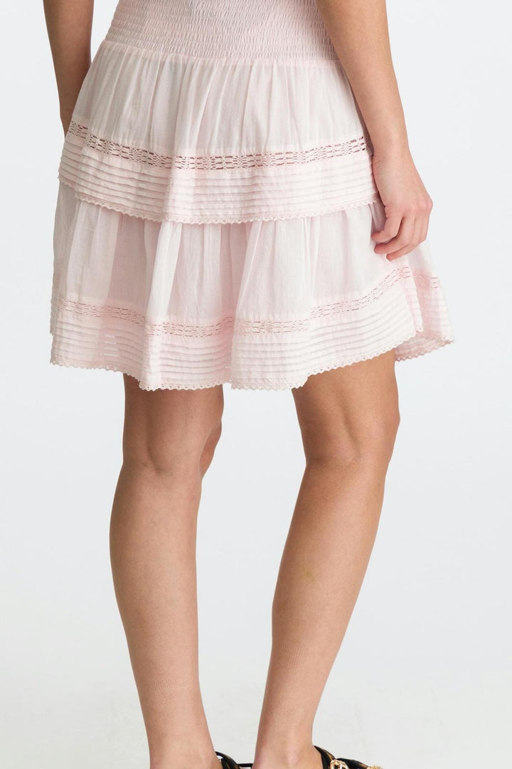 Neo Noir - Kenia S Voile Skirt - Light Pink