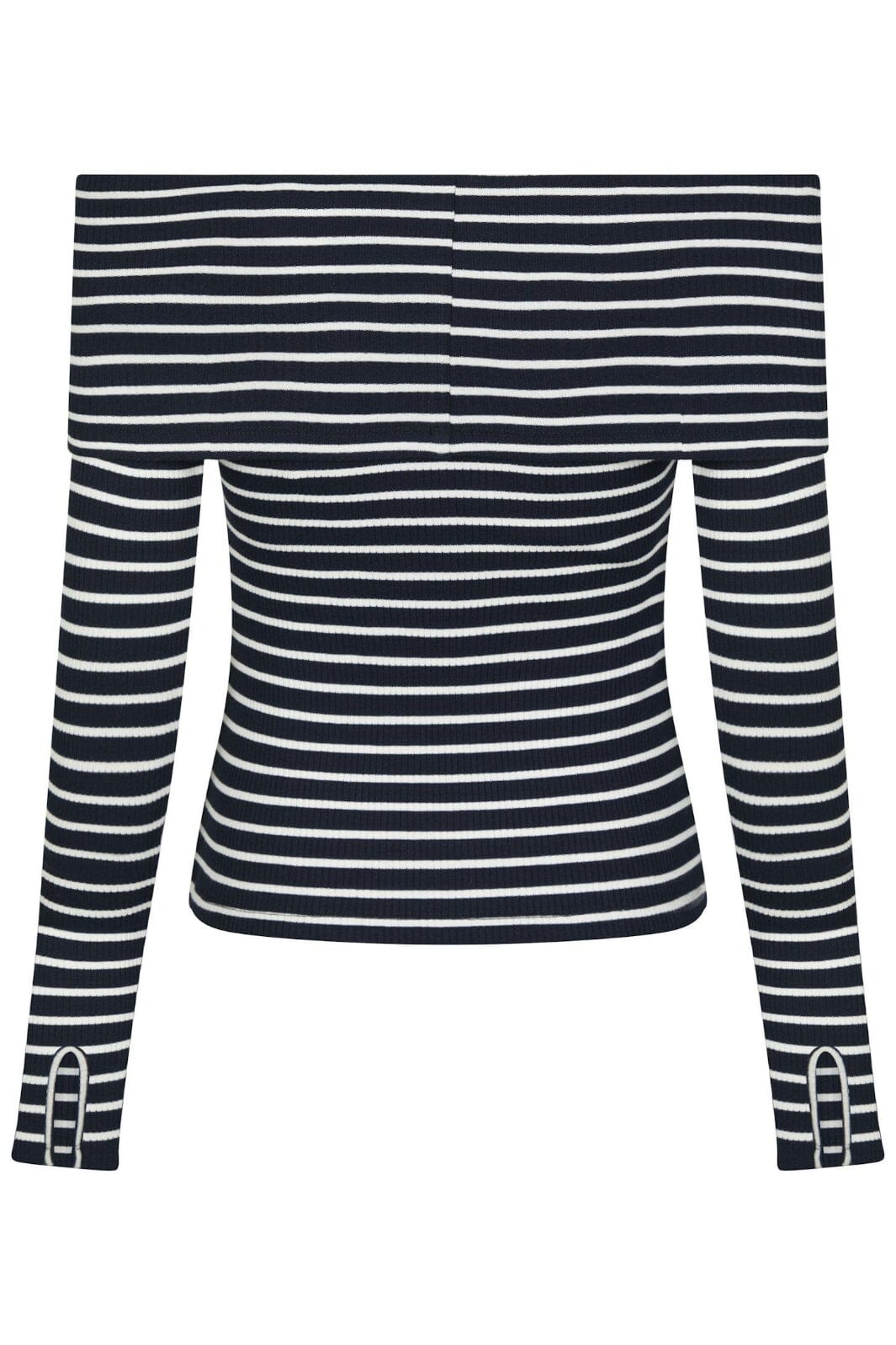 Forudbestilling - Neo Noir - Lessy Stripe Blouse - Dark Navy Bluser 