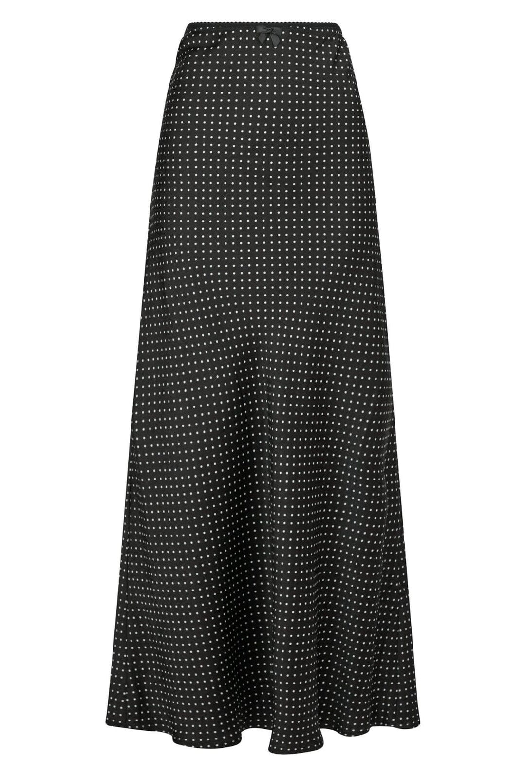 Forudbestilling - Neo Noir - Lola Dot Long Skirt - Black Nederdele 