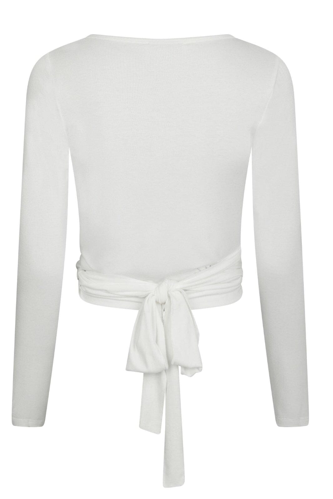 Neo Noir - Nia Jersey Wrap Blouse 165501 - 120 - White