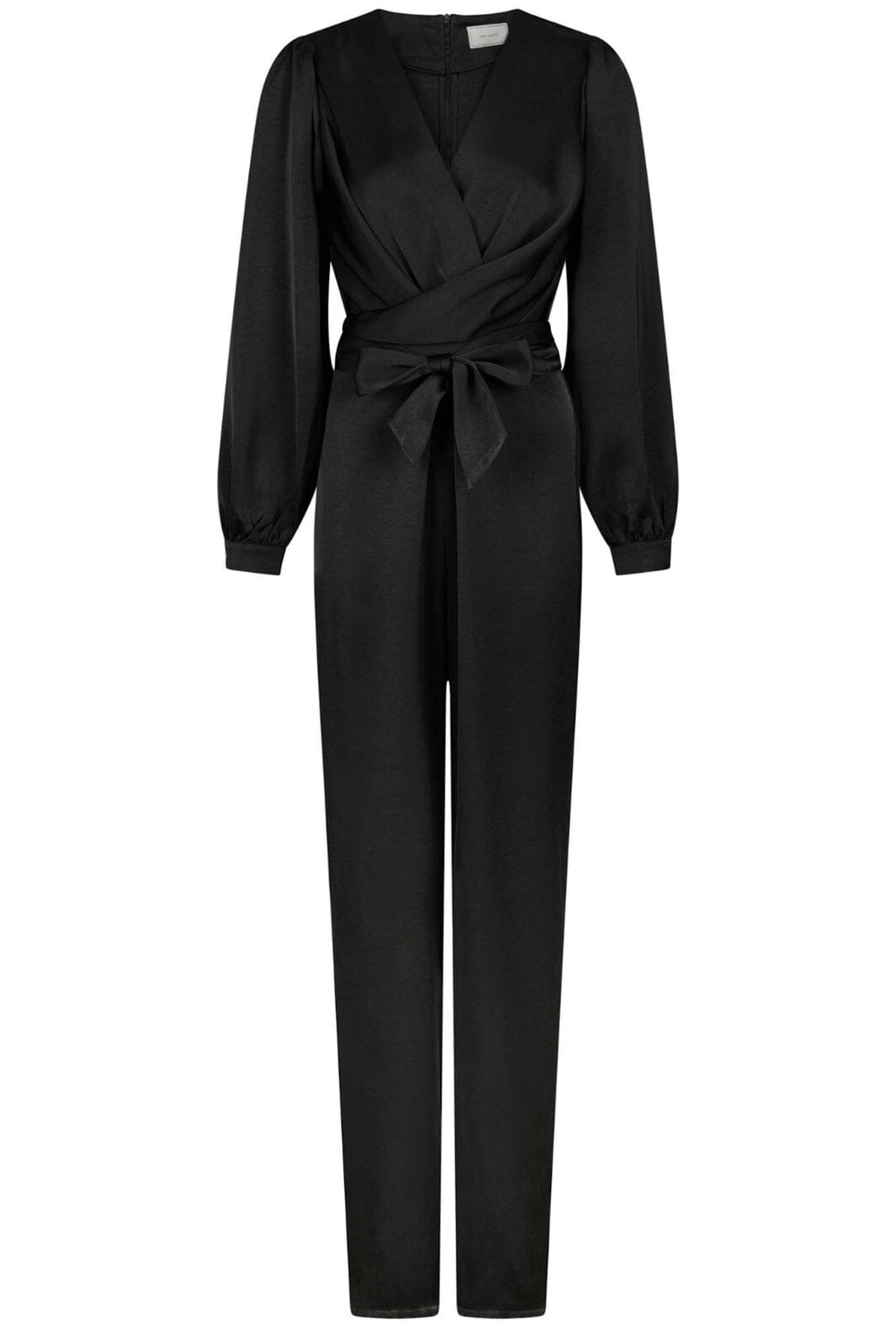 Neo Noir - Rimaldi Heavy Sateen Jumpsuit 164535 - 100 - Black