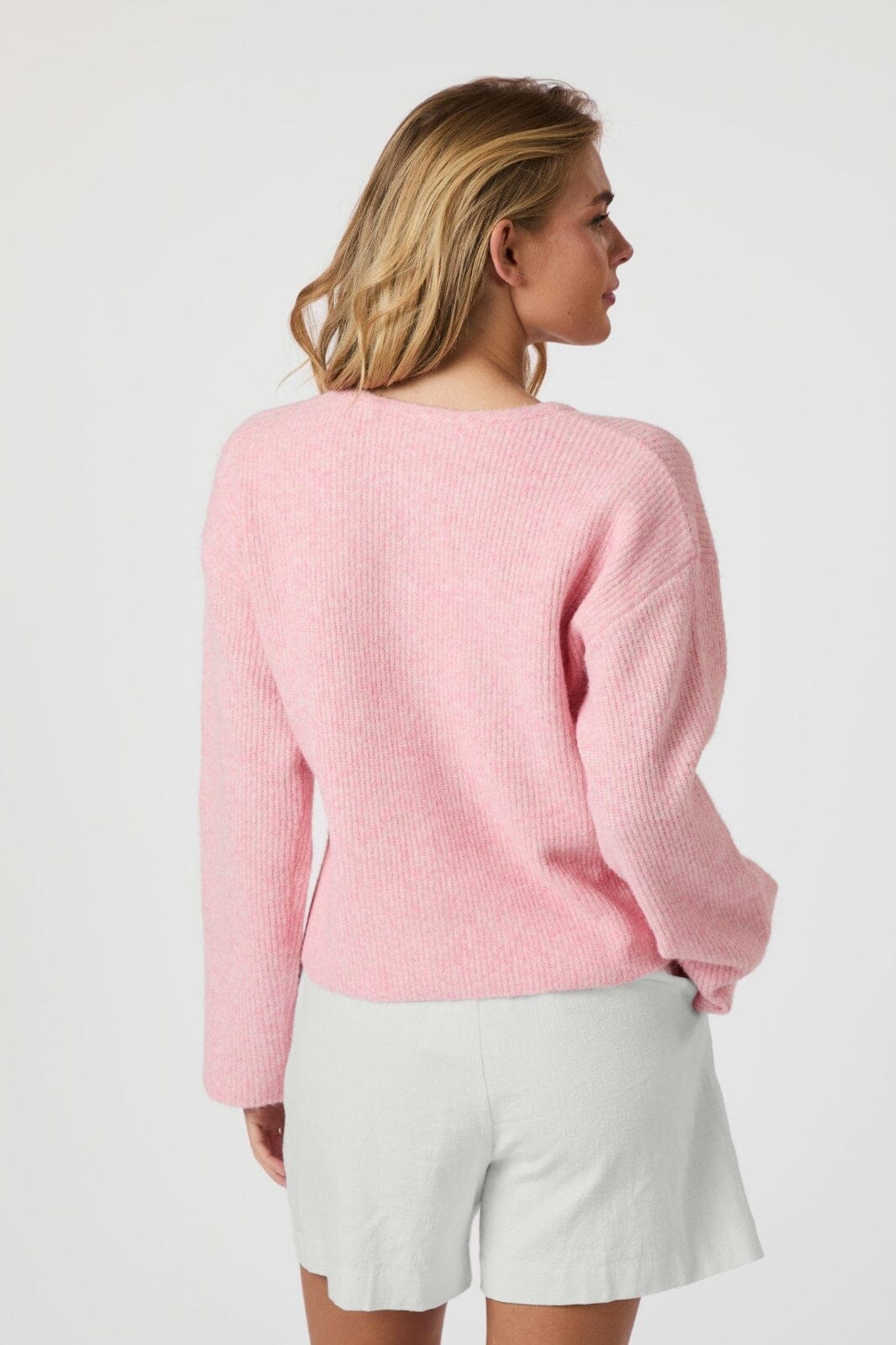 Neo Noir - Vilja Knit Cardigan 164491 - 170 - Pink