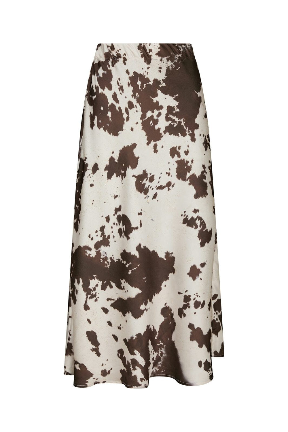 Neo Noir - Viso Cow Print Skirt 166091 - 210 - Brown