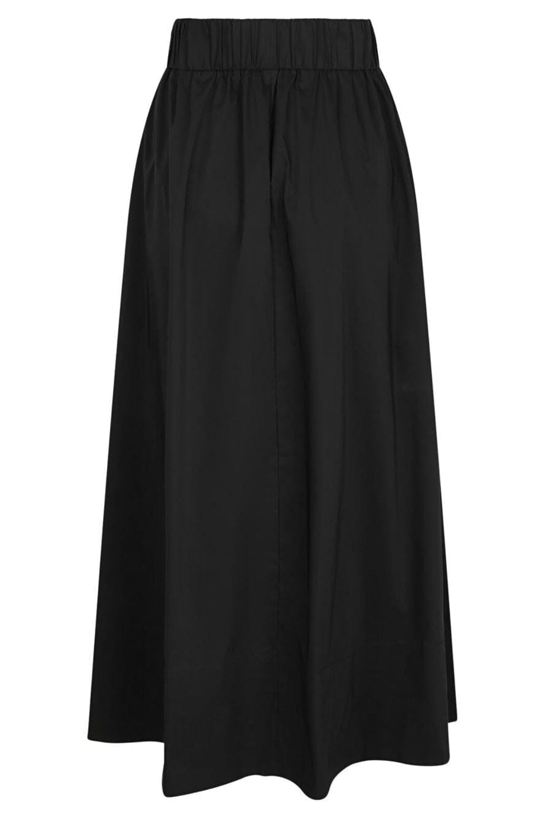 Forudbestilling - Neo Noir - Yara Long Poplin Skirt 163076 - 100 - Black