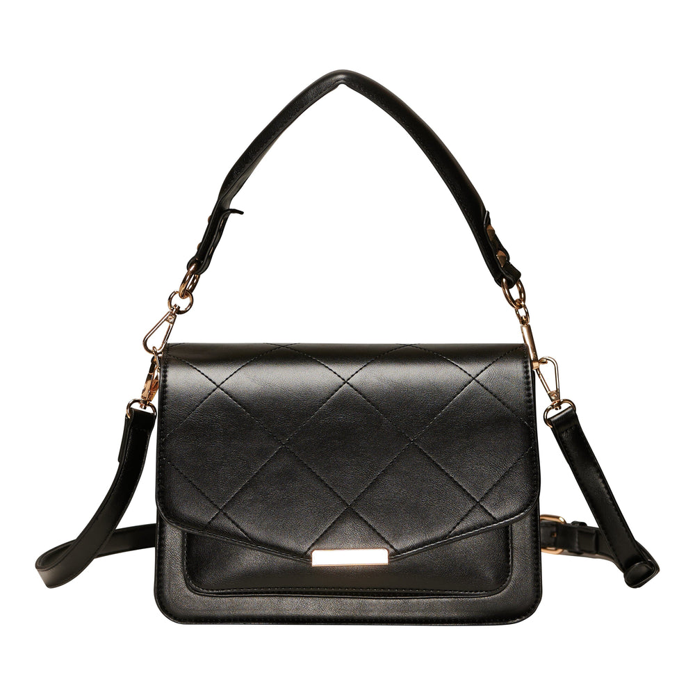 Noella - Blanca Multi Compartment Bag 12112012 - 081 - Black Leather Look