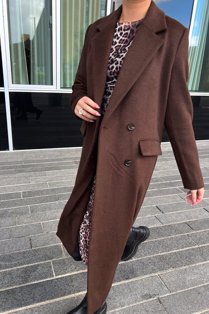 Forudbestilling - Noella - Jaci Coat - 674 Chocolate Jakker 