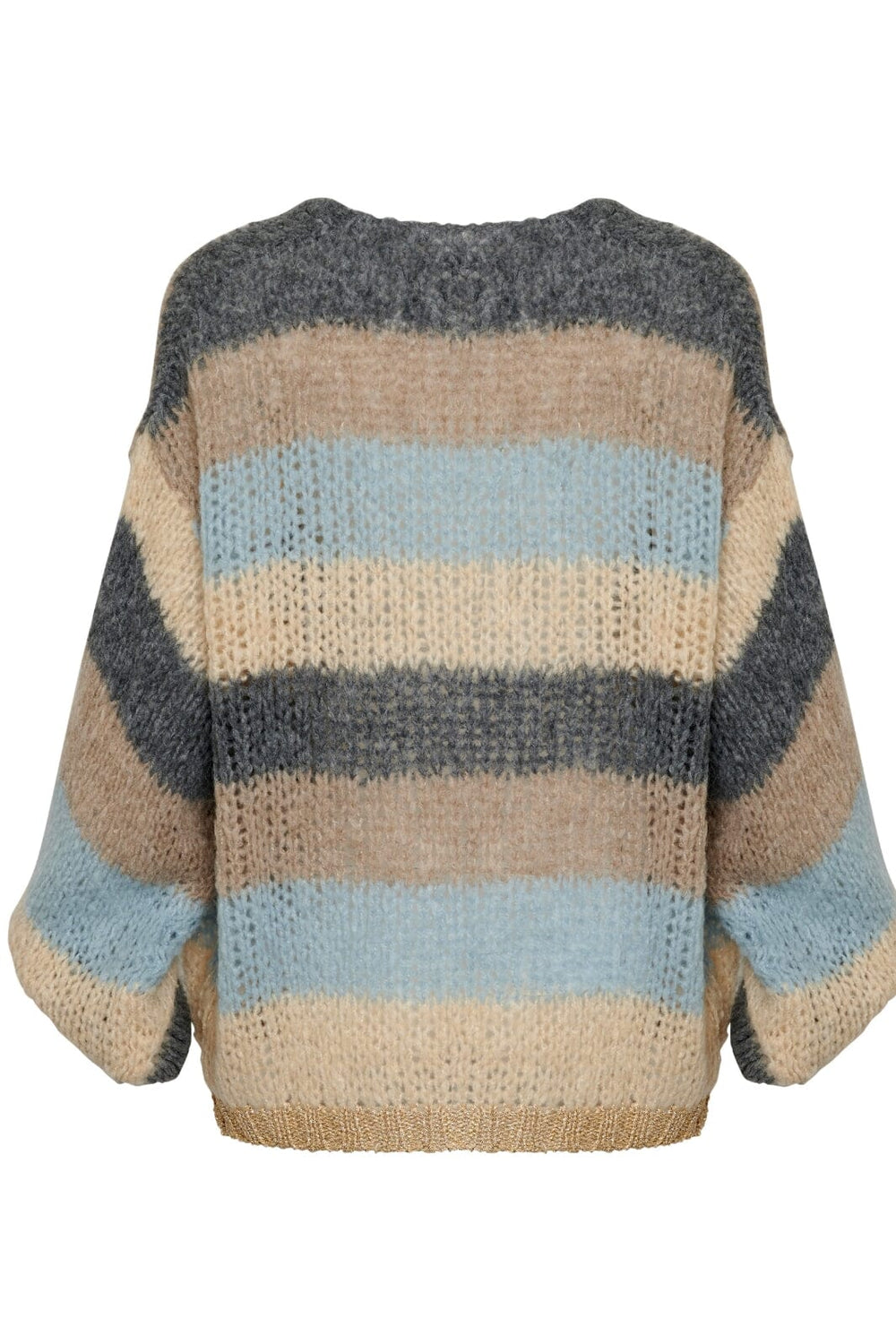 Forudbestilling - Noella - Kala Knit Cardigan Wool - Bright Stripes Cardigans 