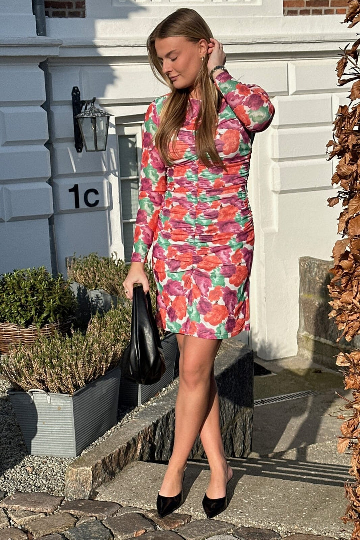 Forudbestilling - Noella - Linda Ls Dress 13680002 - 1350 - Calia Print Kjoler 