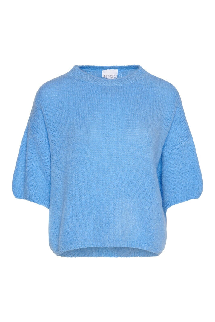 Forudbestilling - Noella - Mimi Knit Jumper - Sky blue (Februar) Strikbluser 