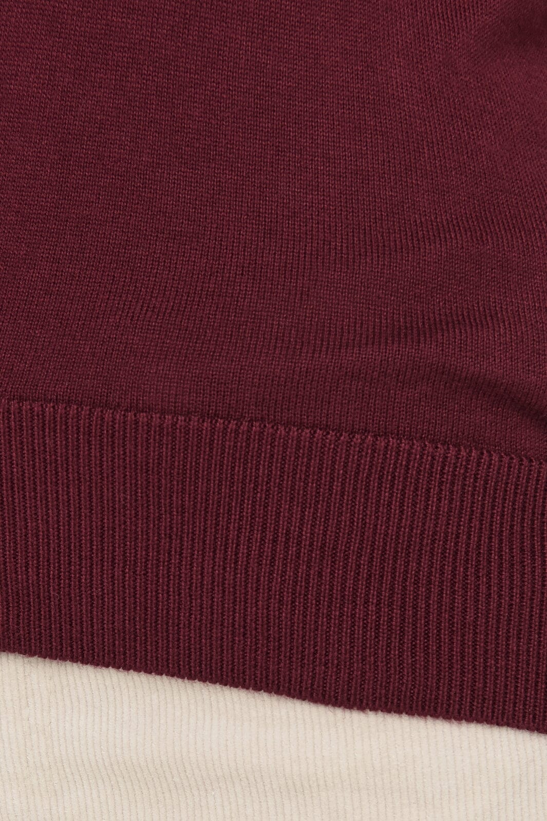 Only - Onlcathrine Ss Polo Neck Knt 15347183 - 4752643 - Cabernet