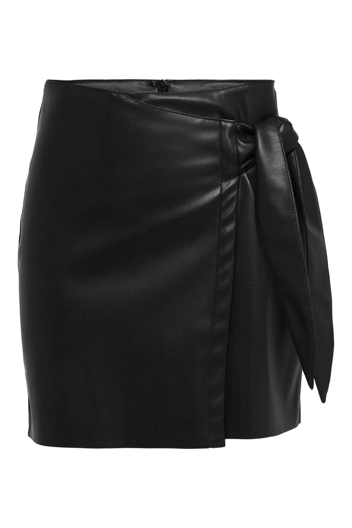 Only - Onlolivia Faux Leather Skirt 15237194 - 3713033 - Black