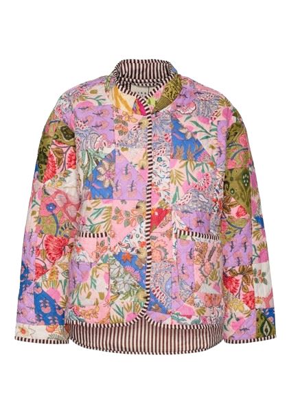 Forudbestilling - Sissel Edelbo - Shaneela Jacket SE 1370 - Patchwork Flower Jakker 