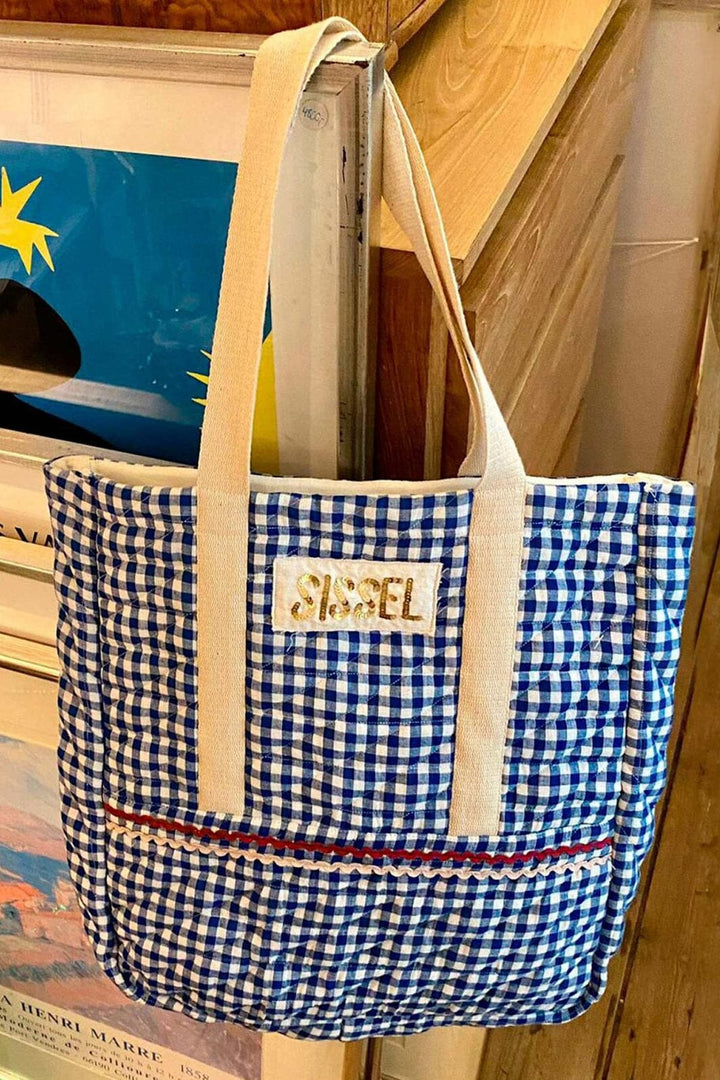 Sissel Edelbo - Sissel Tote Bag SE 1680 - Blue Checks